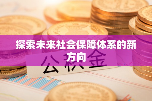 托里探索未来社会保障体系的新方向