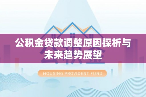 托里公积金贷款调整原因探析与未来趋势展望
