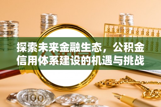 托里探索未来金融生态，公积金信用体系建设的机遇与挑战