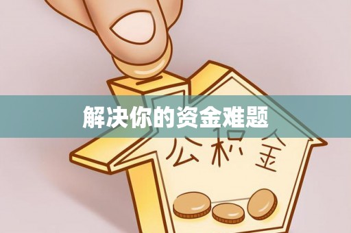 托里解决你的资金难题