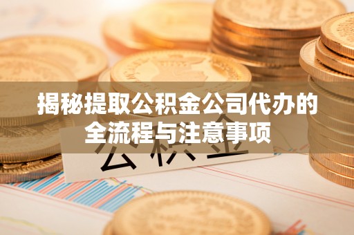 托里揭秘提取公积金公司代办的全流程与注意事项