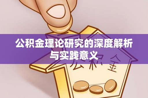 托里公积金理论研究的深度解析与实践意义