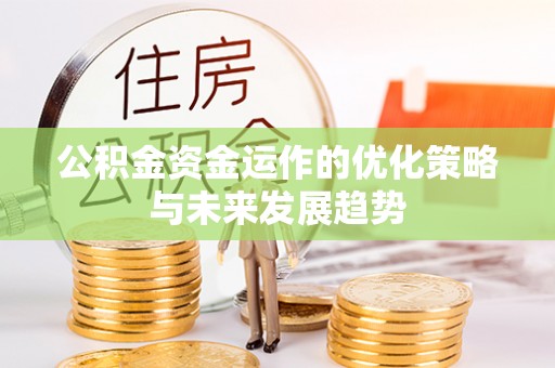托里公积金资金运作的优化策略与未来发展趋势
