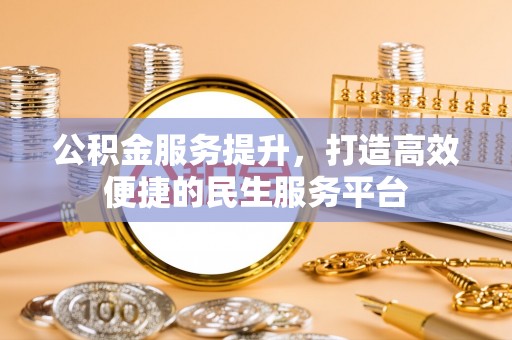 托里公积金服务提升，打造高效便捷的民生服务平台