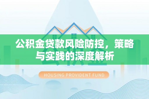 托里公积金贷款风险防控，策略与实践的深度解析