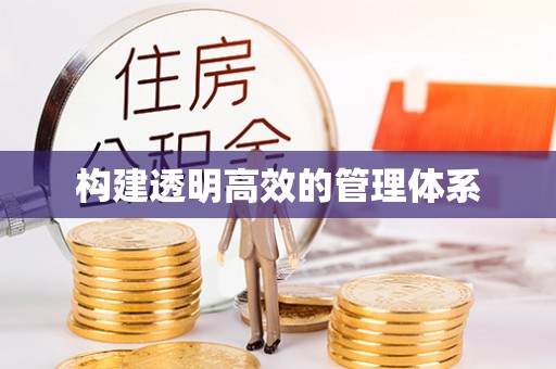 托里构建透明高效的管理体系