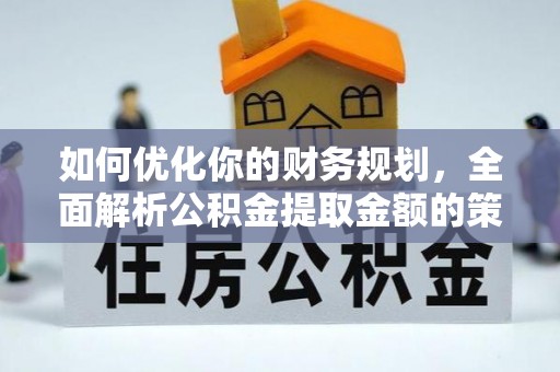 托里如何优化你的财务规划，全面解析公积金提取金额的策略与技巧