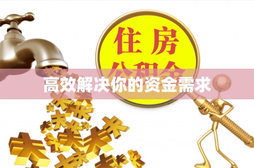 托里高效解决你的资金需求