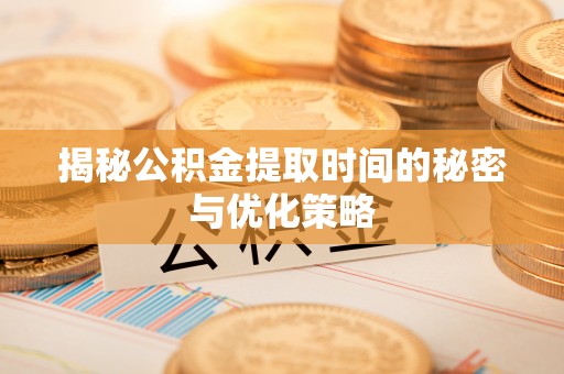 托里揭秘公积金提取时间的秘密与优化策略