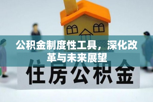 托里公积金制度性工具，深化改革与未来展望