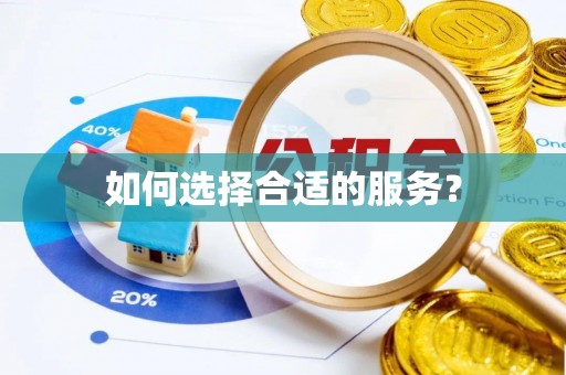 托里如何选择合适的服务？