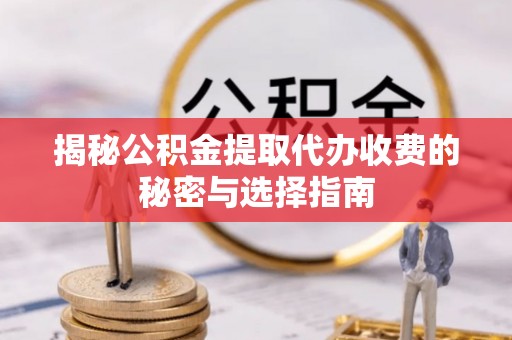 托里揭秘公积金提取代办收费的秘密与选择指南