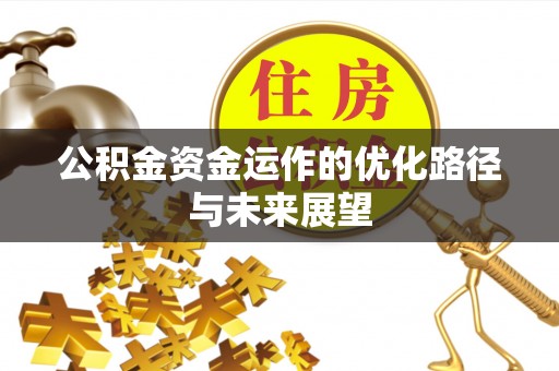 托里公积金资金运作的优化路径与未来展望