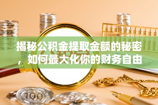 托里揭秘公积金提取金额的秘密，如何最大化你的财务自由