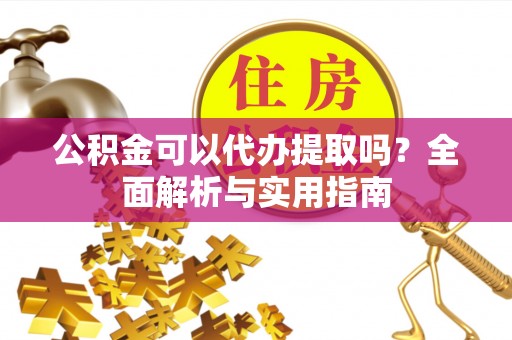 托里公积金可以代办提取吗？全面解析与实用指南