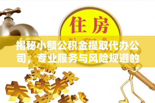 托里揭秘小额公积金提取代办公司，专业服务与风险规避的平衡艺术
