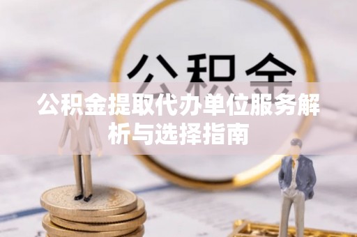 托里公积金提取代办单位服务解析与选择指南
