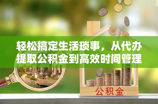 托里轻松搞定生活琐事，从代办提取公积金到高效时间管理